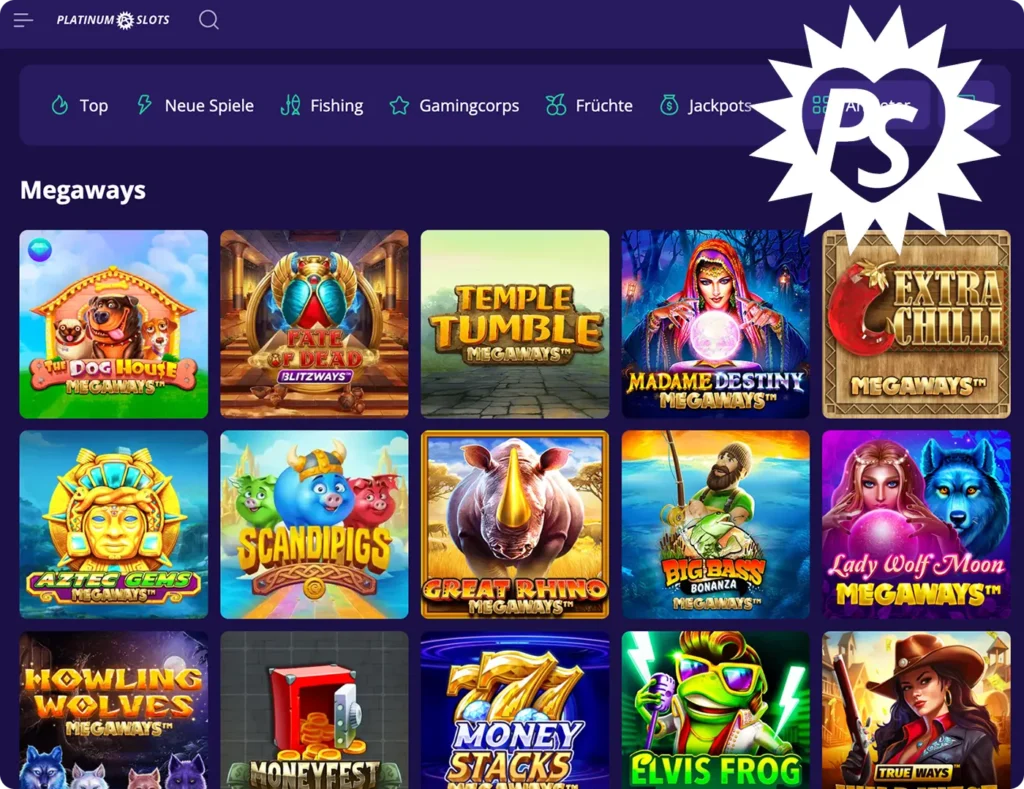 PlatinumSlots Spielautomaten
